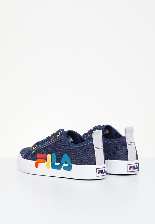 FILA - Rainbow lo - denim & white