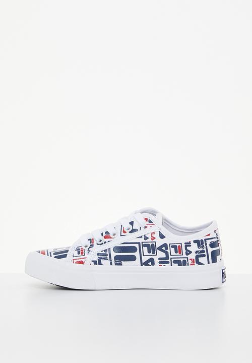 FILA - Luca aop canvas - chinese red aop & white