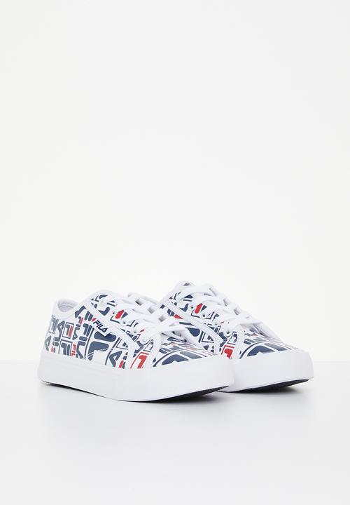 FILA - Luca aop canvas - chinese red aop & white