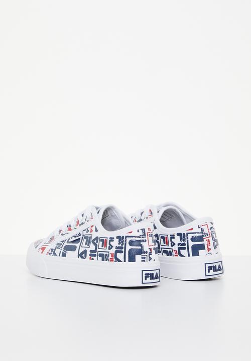 FILA - Luca aop canvas - chinese red aop & white
