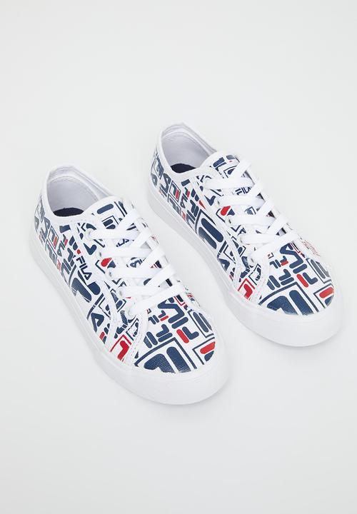 FILA - Luca aop canvas - chinese red aop & white