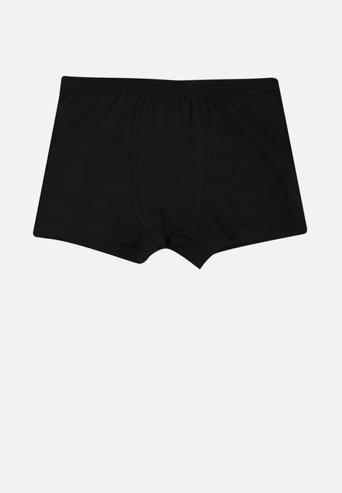 Trendyol - Boys boxer shorts - black and white 2 pack