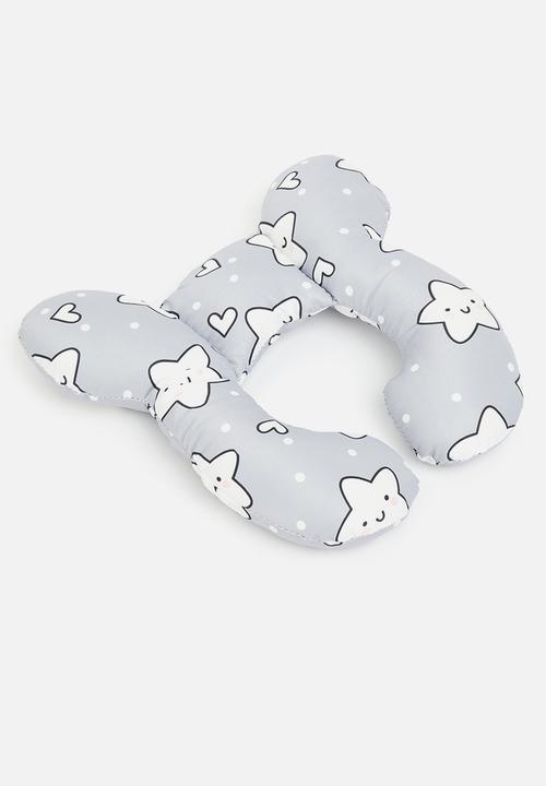 Pop Candy - Baby star pillow - grey
