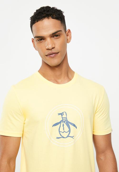 Original Penguin - Circle logo short sleeve tee - pale banana