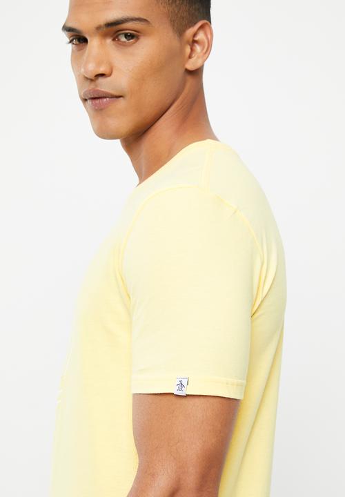 Original Penguin - Circle logo short sleeve tee - pale banana