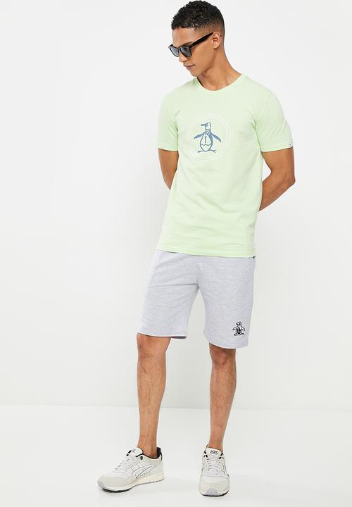 Original Penguin - Circle logo short sleeve tee - lichen mint