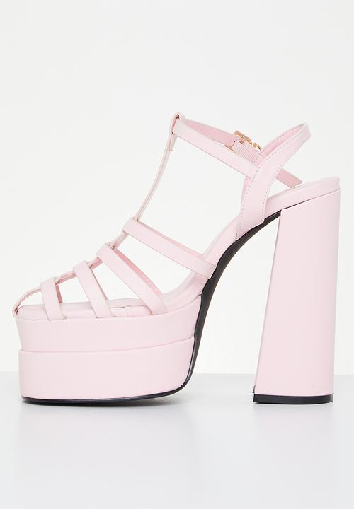 SISSY BOY - Pink paradise heel - dusty pink