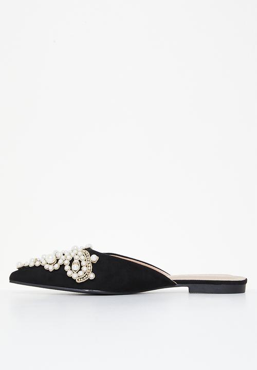 Miss Black - Clam1 mule - black