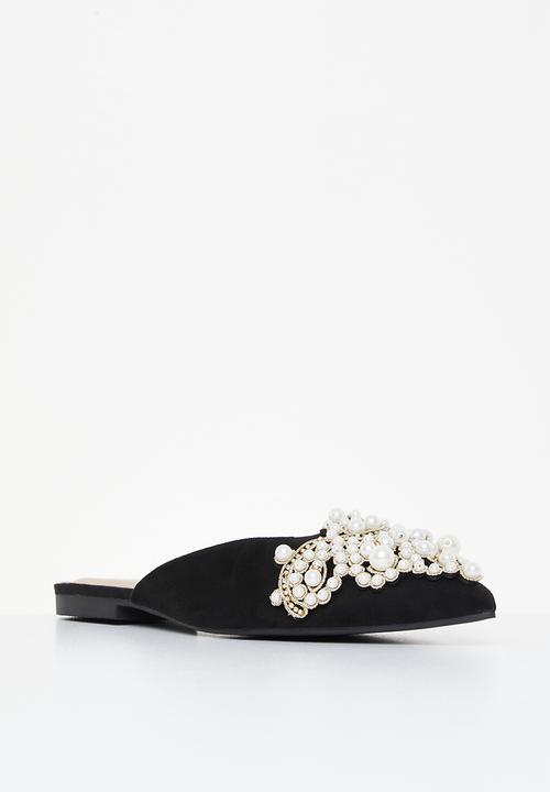 Miss Black - Clam1 mule - black