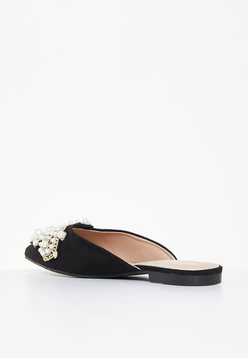 Miss Black - Clam1 mule - black