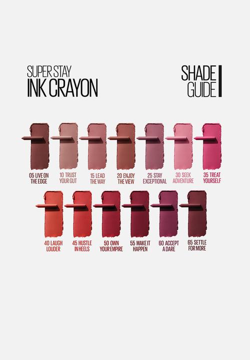 Maybelline - Superstay® Matte Crayon - Make It Happen