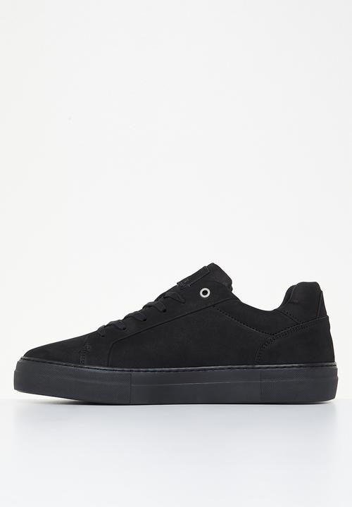 Lyle & Scott - Coe leather - black