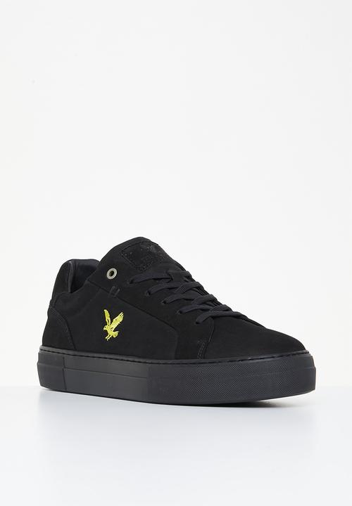 Lyle & Scott - Coe leather - black