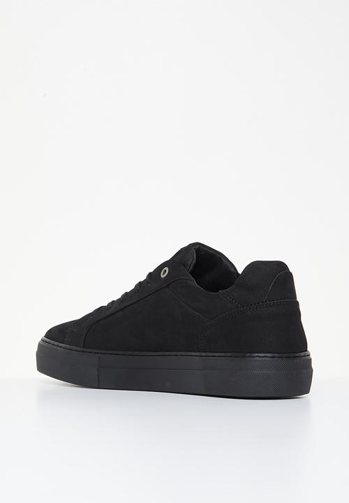 Lyle & Scott - Coe leather - black