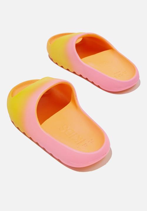 Cotton On - Sunny beach slide - pink ombre