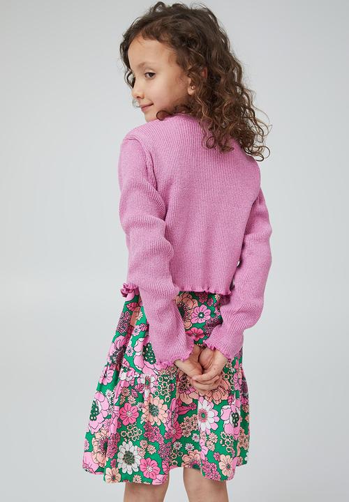 Cotton On - Mina cardigan - bubblegum pop sparkle