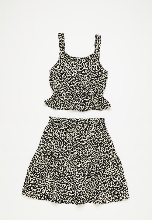 Superbalist - Blouse & skirt set - leopard print