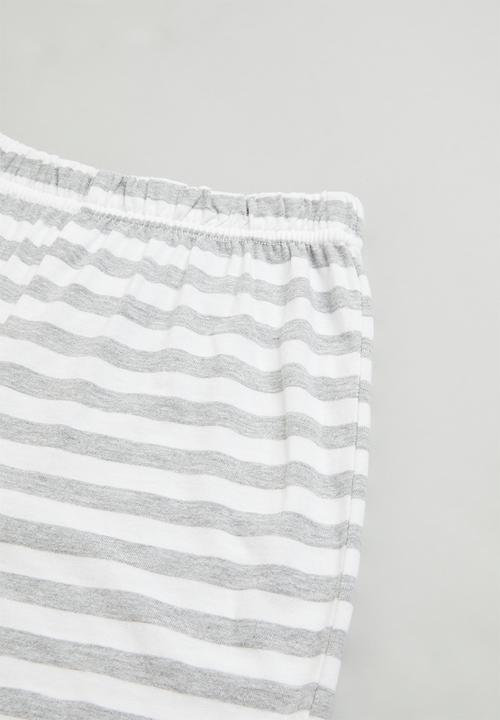 Superbalist - Printed pj set - lilac/grey