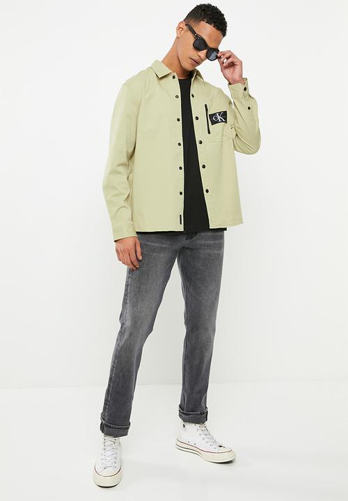 Calvin Klein - Utility overshirt - Wheat Fields