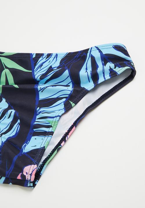 Rebel Republic - Girls 2 piece bikini - navy
