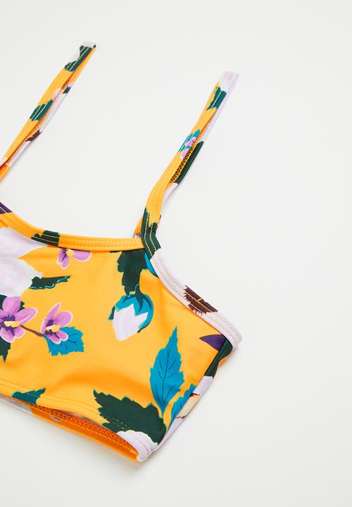 Rebel Republic - Girls 2 piece bikini - yellow