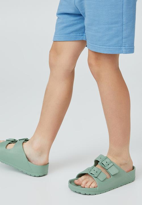 Cotton On - Twin strap slide - vintage navy