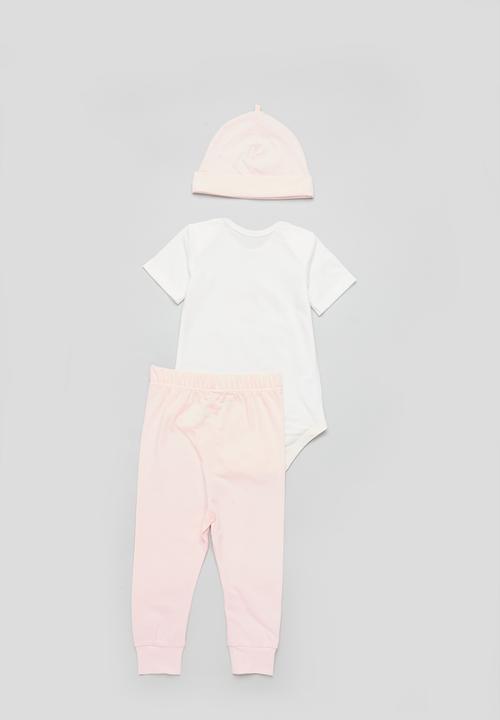 Pop Candy - 3 piece essential set - ecru/pink