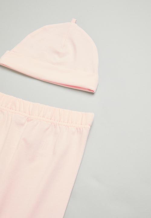 Pop Candy - 3 piece essential set - ecru/pink
