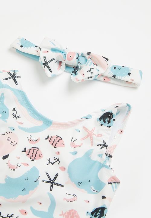Pop Candy - Swimsuit & headband set - multi 4