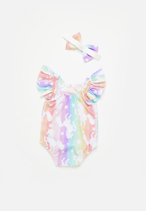 Pop Candy - Swimsuit & headband set - multi 1