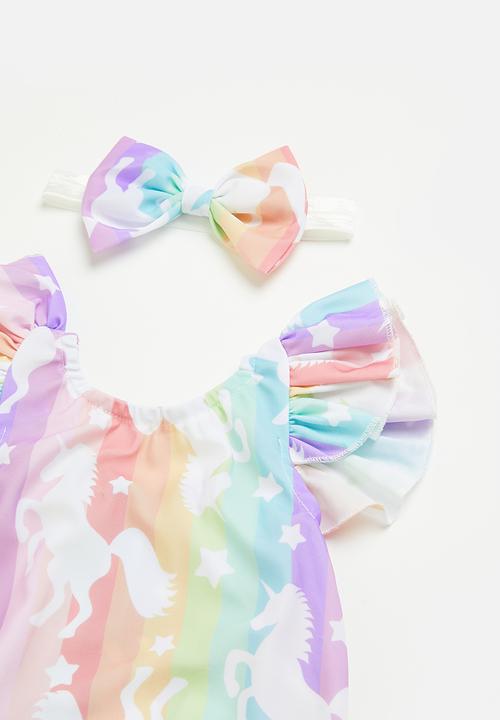 Pop Candy - Swimsuit & headband set - multi 1