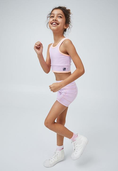 Cotton On - The pocket bike short - pale violet