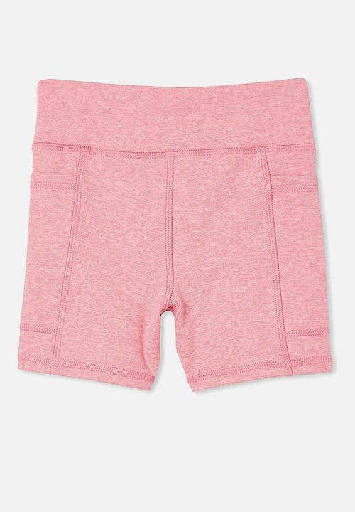 Cotton On - The pocket bike short - pink gerbera marle