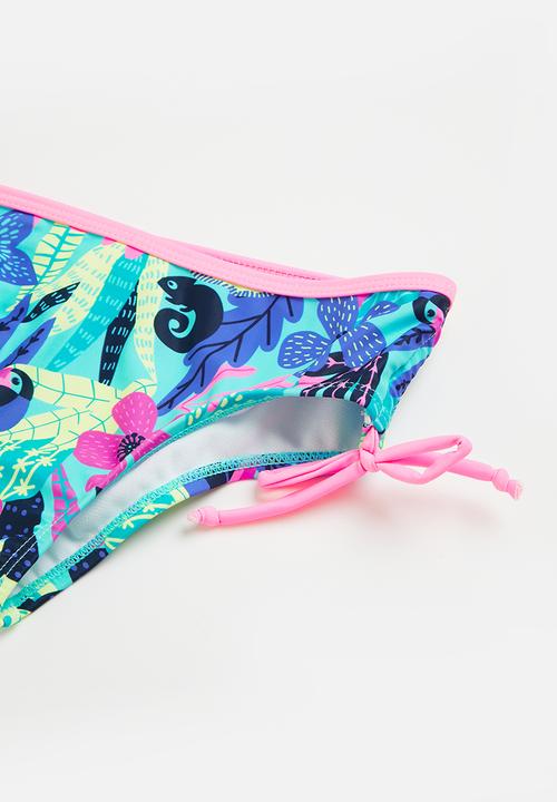 Pop Candy - Girls printed swimsuit - pink