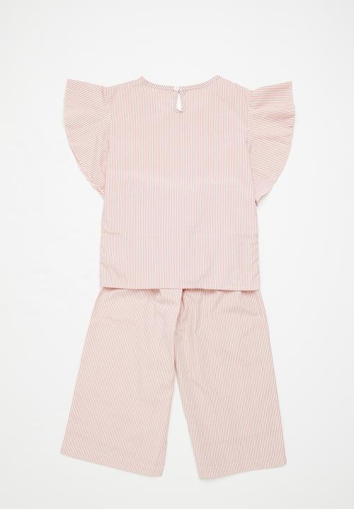 Rebel Republic - Tee & pants set - pink