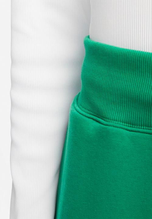 Nike - W nsw phnx flc hr pant curve - malachite