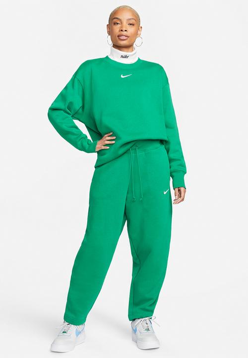 Nike - W nsw phnx flc hr pant curve - malachite