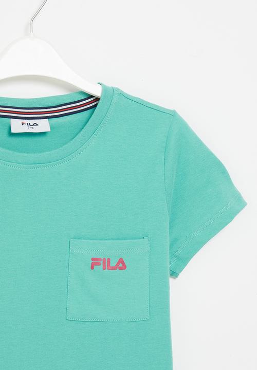FILA - Carrie oversized T-shirt dress - porcelain