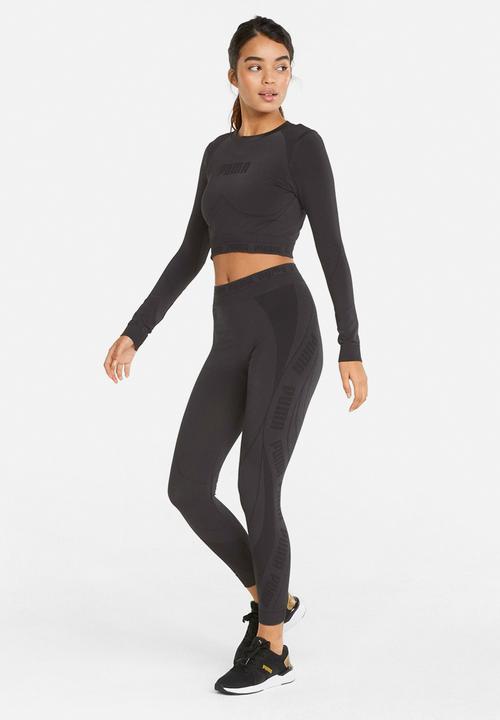 PUMA - Evoknit long sleeve tee - black