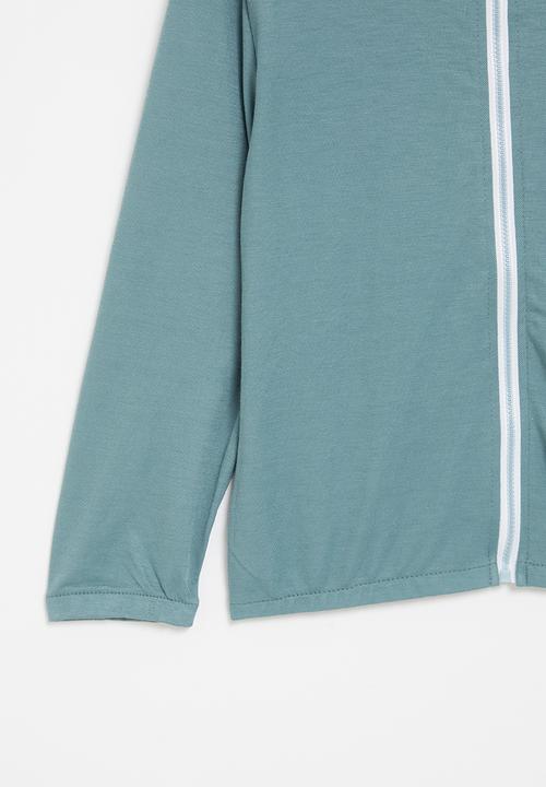 Rebel Republic - Zip through tracktop - blue