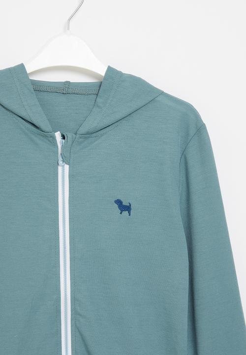 Rebel Republic - Zip through tracktop - blue