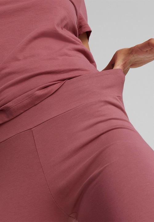 PUMA - Ess+ metallic leggings - dusty orchid