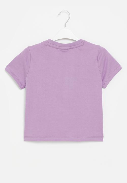 FILA - Goldie crop box top - chalk violet