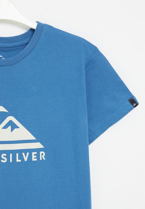 Quiksilver - Corp logo short sleeve - blue
