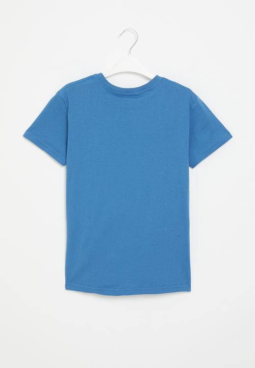 Quiksilver - Corp logo short sleeve - blue