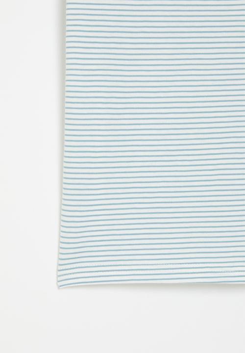 Pop Candy - Stripe tee - blue