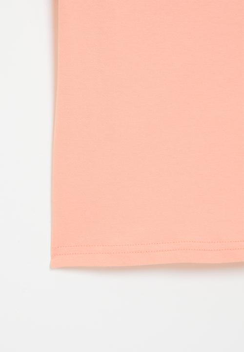 Original Penguin - Felt logo short sleeve tee - peaches n cream