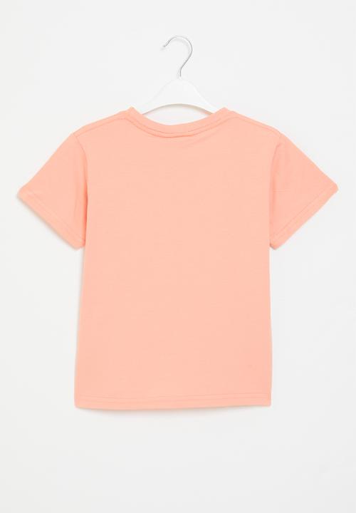 Original Penguin - Felt logo short sleeve tee - peaches n cream