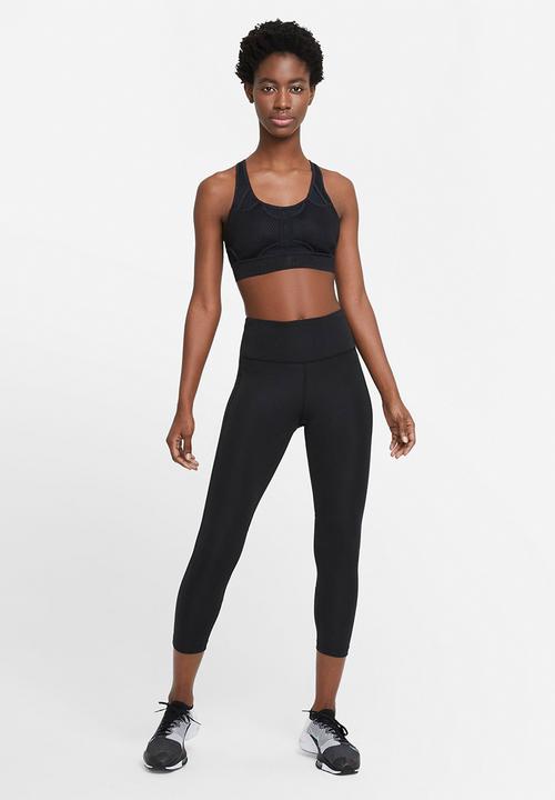 Nike - Nike Fast Women's Mid-Rise Crop Running Leggings - black