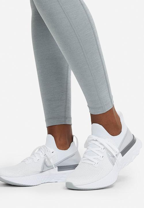 Nike - W nk df fast tght - smoke grey/htr/reflective silver